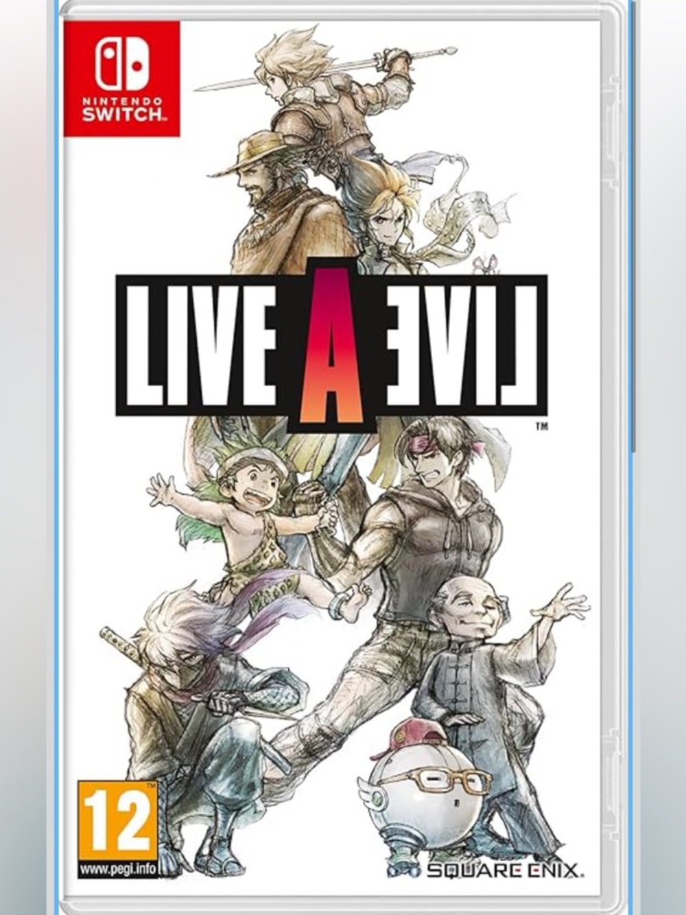 Live A Live (White) - Square Enix - Nintendo Switch. NEVER OPENED